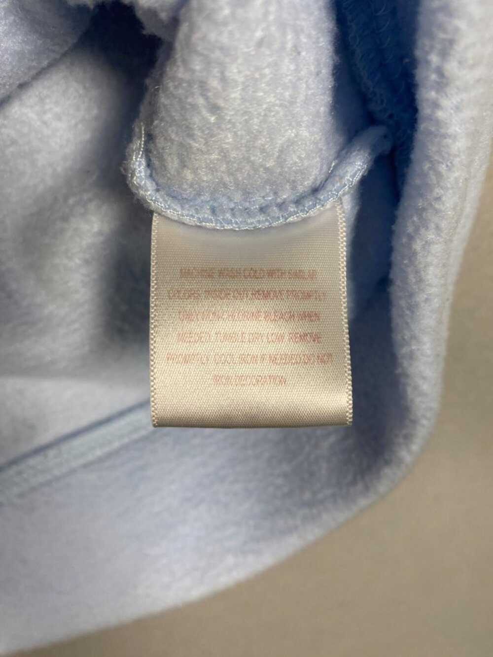 Disney Womens Eeyore Light Blue Full-Zip Hoodie Sweatshirt  L Embroidered Design - Picture 5 of 7